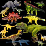 玩具模型侏罗纪仿真剑龙玩偶男孩套装儿童大号野生动物恐龙霸王龙