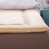 羊羔绒床垫学校大学生宿舍床褥子 单人垫被1米寝室上下铺0.9m床