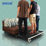 小户型简约多功能折叠推拉双人沙发床1.5米 1.8米宽 客厅沙发床