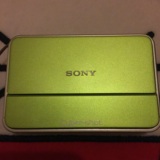 SONY卡片机 DSC-T2苹果绿色+两块原装电池座充+sony8G内存卡