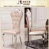 不锈钢餐椅欧式新古典时尚餐椅酒店配套餐椅居家吃饭皮布艺整装椅