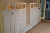 复式家具创意床卧室儿童房高低床衣柜组合柜地台组合床
