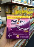 美国直邮拜耳Women's One A Day Prenatal 孕妇DHA含叶酸30天