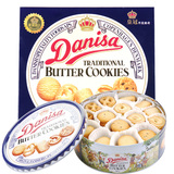【天猫超市】印尼进口 Danisa/皇冠丹麦曲奇饼干681g零食礼盒