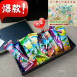阿尔卑斯棒棒糖果礼盒装创意零食千纸鹤糖男女生日礼物儿童节礼物