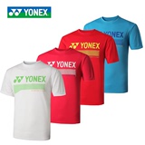 16年夏YONEX/yy尤尼克斯羽毛球服男款圆领短袖吸汗透气速干训练服