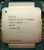 INTEL 至强/Xeon E5-1650V3 CPU 正式版 3.5Ghz 六核12线程 新货