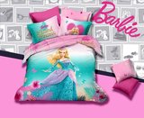 卡通儿童女孩三四件套西西里公主纯棉床上用品1.2/1.5米床单床笠