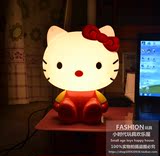 hello kitty创意小夜灯 KT猫儿童卡通床头插电台灯凯蒂猫造型夜灯