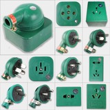 工业插头插座 防水不碎 单相 三相三线 三相四线 绿色