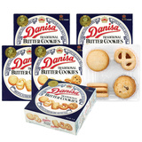 皇冠丹麦曲奇牛油饼干72g*6盒装Danisa原装进口节日礼物