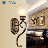 艾克诗顿欧式风格壁灯客厅餐厅灯卧室床头装饰壁灯灯具WL0581