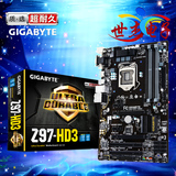 Gigabyte/技嘉 Z97-HD3 (rev. 2.1)  全固态大板 1150针 Z97主板