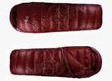 黑冰E400 E700 E1000 超轻羽绒睡袋信封式白鹅绒睡袋舒适保暖加宽