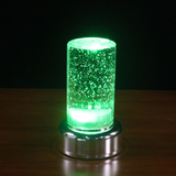 高档水晶气泡柱LED充电吧台灯酒吧ktv台灯充电蜡烛酒吧台灯酒吧灯