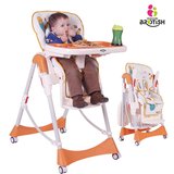 贝鲁托斯多功能婴儿餐椅可折叠宝宝吃饭餐椅便携儿童餐桌小孩BB凳