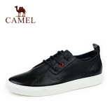 Camel/骆驼板鞋男鞋 2015新款英伦系带真皮青年男士皮鞋A2002034