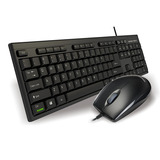 Newmen/新贵 T102有线键鼠套装 USB键盘鼠标 办公游戏网吧套装
