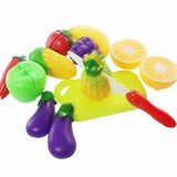 儿童水果切切看动手玩具宝宝切切乐蔬菜男女过家家玩具男厨房餐具