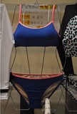 韩国东大门正品代购2015新款潮范简单保守沙滩吊带分体泳衣套装女