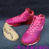 赞助订单 李宁空袭 粉红豹纹色 CBA球员专业比赛篮球鞋 ABAJ015-G