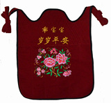 包邮云南四川贵州老式传统婴儿刺绣哄睡双肩前抱后背背巾背带背被