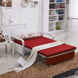 布艺可折叠沙发床1 1.2  1.5米多功能沙发小户型宜家单人双人包邮