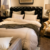 法兰卡丹五星级酒店床上四件套60支纯棉贡缎简约双人全棉床品正品