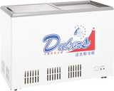达克斯WDG-318 冷冻 卧式冰柜 双温 雪糕柜 饮料柜 正品 钢化玻璃
