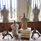 复古做旧 zakka 日式模特项链架 家居装饰摆件 橱窗陈列道具