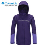 Columbia/哥伦比亚 户外经典女款防水透气可收纳冲锋衣RR1018