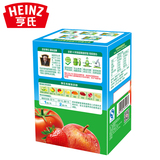 Heinz/亨氏婴儿营养果泥4袋装苹果草莓番茄泥辅食新老包装随机发