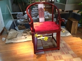 织锦缎皇宫椅圈椅官帽椅红木古典中式家具坐垫棕垫椅垫沙发垫定做
