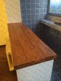 纯实木大板老榆木板吧台板台面板餐桌工作台窗台写字桌面隔板定制