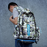 科比双肩包男高中学生书包运动篮球包旅行包大容量电脑帆布背包