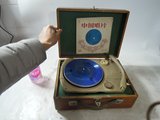 热卖电唱机老上海老唱机 唱片机留声机 古董老式 不可使用