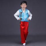 2015新款男童朝鲜族演出服男韩服韩国民族服装表演服儿童舞蹈服饰
