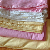 蚕丝被专用内胆套 纯棉贡缎条纹提花布面料 儿童成人床品被套单件