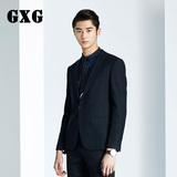 GXG男士春季西装 男装商务修身藏青色西服上衣 特价33113065
