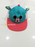 韩国小木马专柜正品TWINKIDS2015夏儿童夏遮阳帽男女童耳朵棒球帽