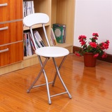 乔明 木纹折叠靠背椅 坚固耐用 碳钢MDF板 EME-DY001