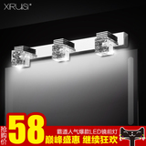 希瑞斯现代简约LED水晶镜前灯 防水防雾浴室卫生间壁灯化妆镜子灯