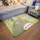 加厚无味环保防滑儿童卡通地毯法兰绒地毯客厅卧室爬行学步绒地毯