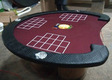 【棋牌世界】新款德州扑克桌百家乐桌 特色桌 可根据要求任意定制