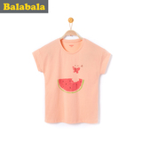 巴拉巴拉女童短袖t恤中大童上衣童装2016夏装新款儿童学生T恤女