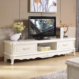 1.8米欧式电视柜茶几组合欧式实木电视柜简约现代法式储物电视柜