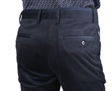 哈德札比专卖店正品商务男士秋冬款修身纯色休闲裤 原价3180元