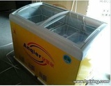 安淇尔 圆弧玻璃门238L冷冻冷藏冰柜展示柜冷冻柜/ 冷藏柜 冷柜