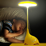 创意LED卡通台灯 可爱护眼学习学生儿童卧室床头阅读节能灯可充电