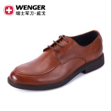 威戈WENGER 2015夏季英伦男士商务时尚休闲皮鞋 真皮男鞋系带鞋